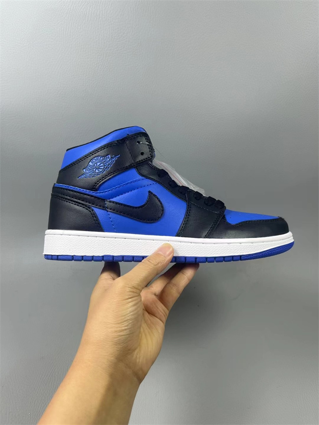 Women's Running Weapon Air Jordan 1 Blue/Black Shoes 0470 Women's Running Weapon Air Jordan 1 Blue/Black Shoes 0470